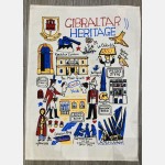 Gibraltar Heritage T-Towel by Julia Gash